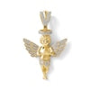 Angel Charm in 10K Gold 1/2 CT. T.W. Diamond