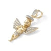 Angel Charm in 10K Gold 1/2 CT. T.W. Diamond