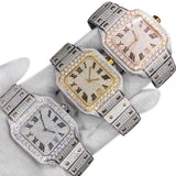 Moissanite Bust Down Watch