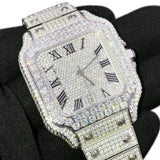 Moissanite Bust Down Watch