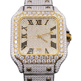 Moissanite Bust Down Watch