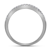 Juego de anillos de boda para novia con diamantes de princesa de oro blanco de 14 quilates, 1-1/2 quilates 